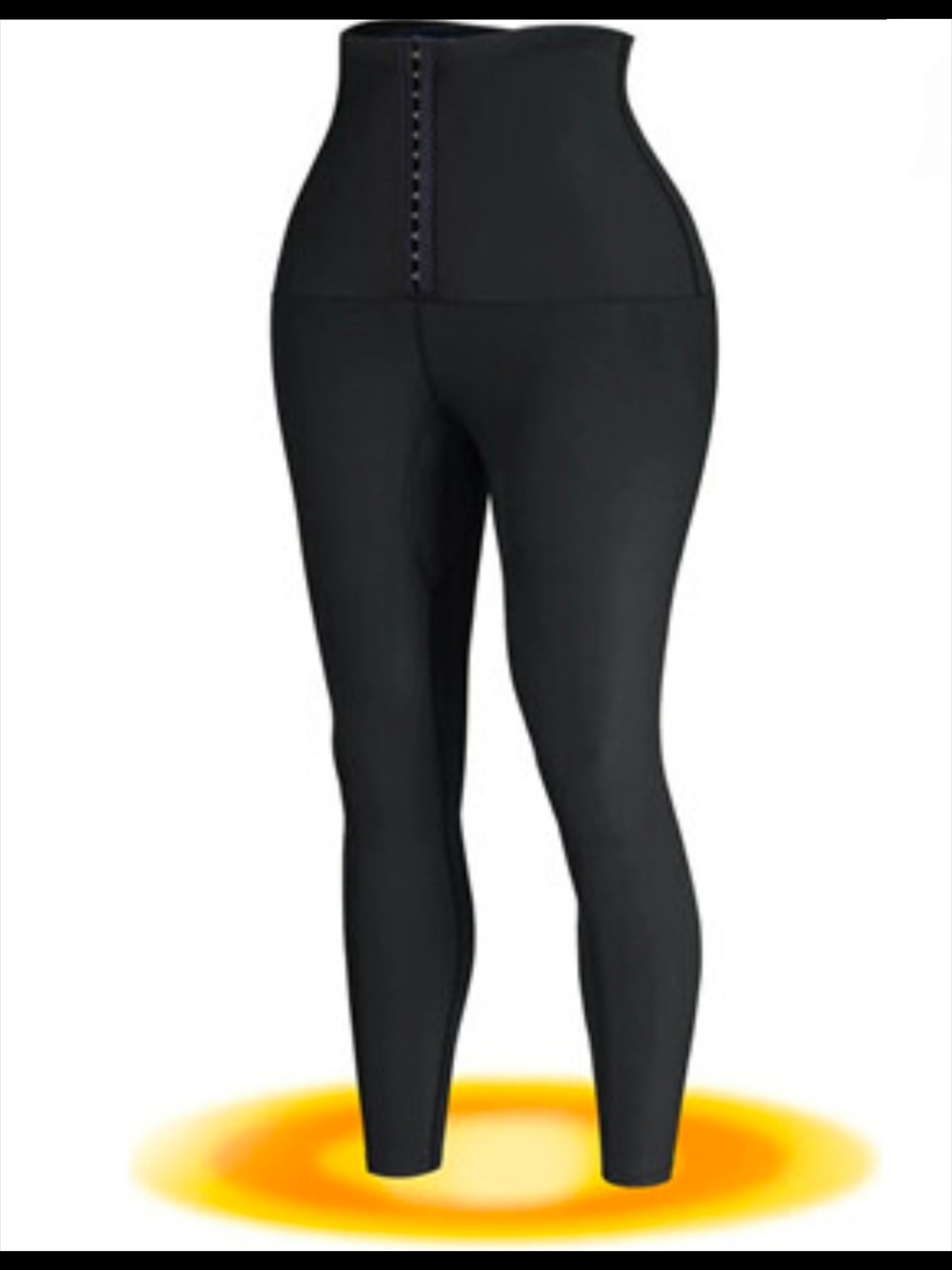 Sauna Leggings for Women High Waist Compression Hot Thermo Workout - XL